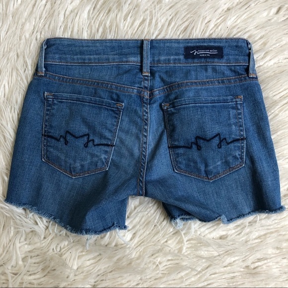 Sebastian McCall Classic Cut Off Denim Shorts EUC - Picture 2 of 7